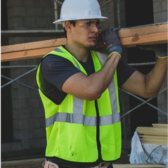 ML Kishigo 1571 Class 2 Hi Vis Vest size L/XL - Picture 1 of 6